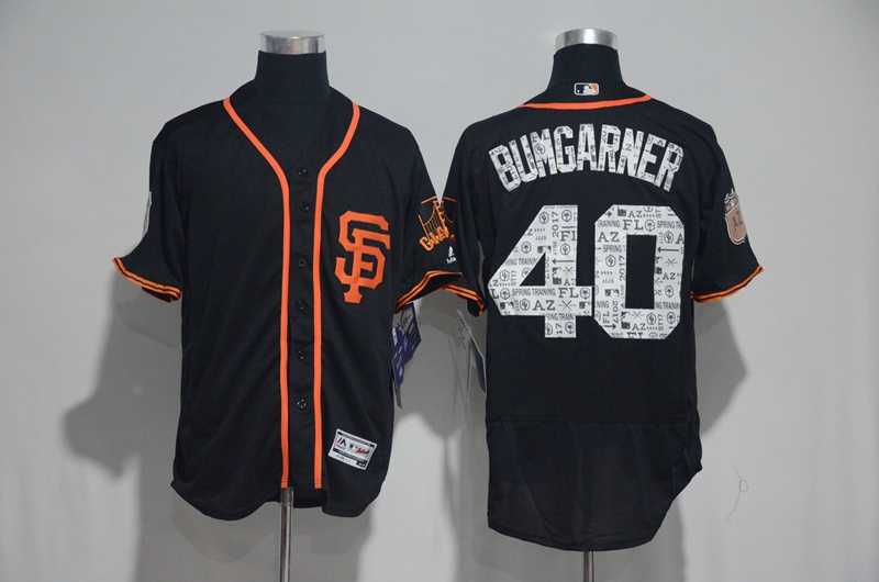 San Francisco Giants #40 Madison Bumgarner Black 2017 Spring Training Flexbase Collection Stitched Jersey,We sell and wholesale San Francisco Giants #40 Madison Bumgarner Black 2017 Spring Training Flexbase Collection Stitched Jersey on line form chian!
